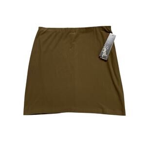Sympli Skirt Womens 10 Mushroom Stretch Pull On Wicking Made Canada Pull On Mini